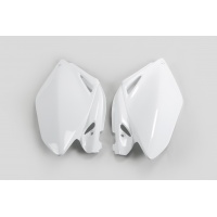 Side Panels white for Honda CRF 250R (2006-09) - REPLICA PLASTICS - HO04606-041 - Ufo Plast