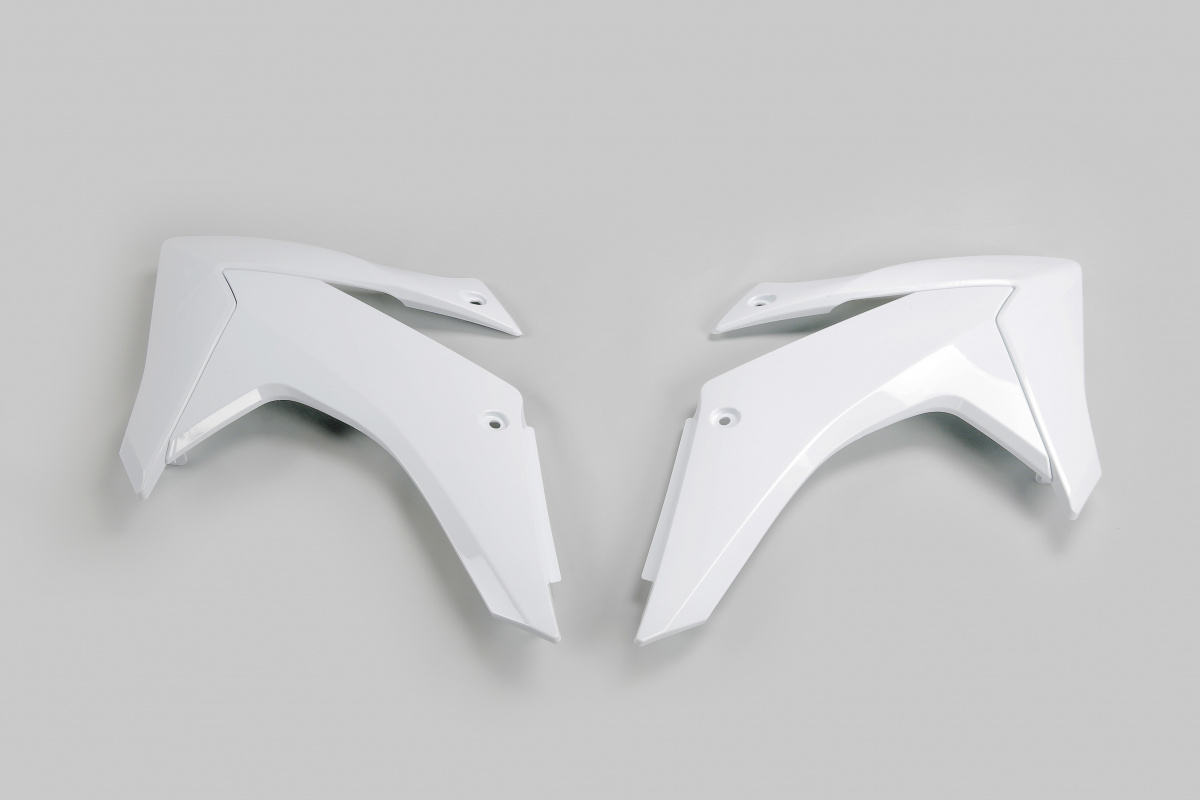 Radiator Covers white for Honda CRF 230 (2015-25) - REPLICA PLASTICS - HO04675-041 - Ufo Plast