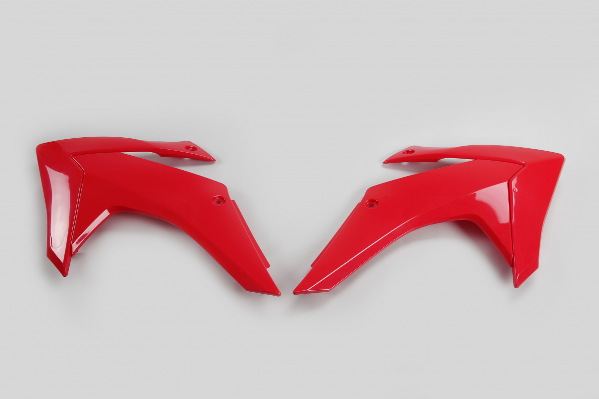 Radiator Covers red for Honda CRF 230 (2015-25) - REPLICA PLASTICS - HO04675-070 - Ufo Plast