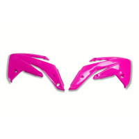 Radiator Covers neon pink for Honda CRF 150R (2007-25) - REPLICA PLASTICS - HO04619-P - Ufo Plast