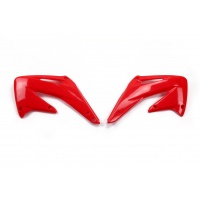 Radiator covers - red 070 - Honda - REPLICA PLASTICS - HO03693-070 - UFO Plast