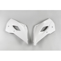 Radiator Covers white for Husqvarna TC 85 (2014-17) - REPLICA PLASTICS - HU03379-041 - Ufo Plast