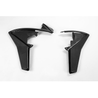 Radiator Covers black for Husqvarna TC 449 - TE 449 - TC 499 - TE 499 - TE 511 - REPLICA PLASTICS - HU03341-001 - Ufo Plast