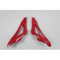 Radiator covers / Upper part - red 062 - Husqvarna - REPLICA PLASTICS - HU03316-062 - UFO Plast