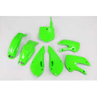 Plastic kit Kawasaki - green - REPLICA PLASTICS - KA37002-026 - UFO Plast