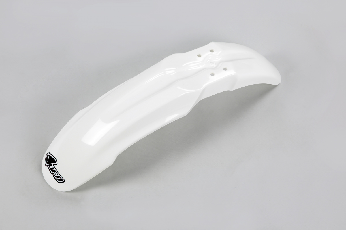 Front Fenders white for Kawasaki KX 85 (1998-13) - KX 100 (2001-13) - REPLICA PLASTICS - KA02757K-047 - Ufo Plast