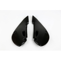 Side Panels black for Kawasaki KX 65 (2001-25) - KLX 110 (2001-09) - REPLICA PLASTICS - KA03734-001 - Ufo Plast