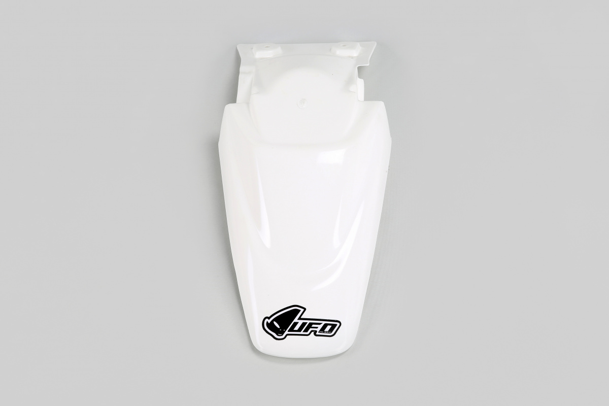 Rear Fender white for Kawasaki KX 65 (2001-25) - KLX 110 (2001-09) - REPLICA PLASTICS - KA03731-047 - Ufo Plast