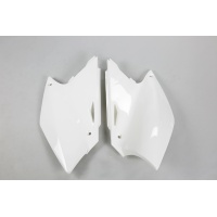 Side Panels white for Kawasaki KXF 250 (2004-05) - REPLICA PLASTICS - KA03755-047 - Ufo Plast