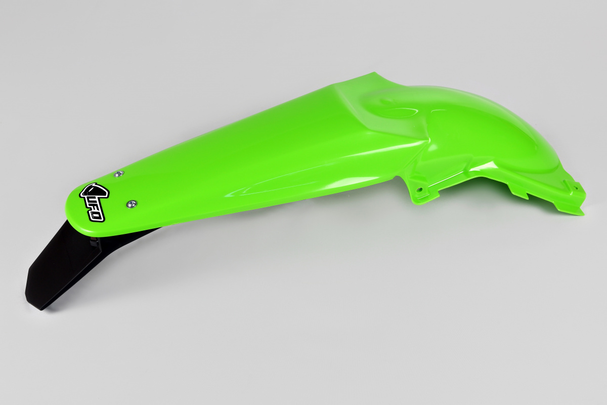 Rear Fender green for Kawasaki KXF 250 (2004-05) - REPLICA PLASTICS - KA03781-026 - Ufo Plast