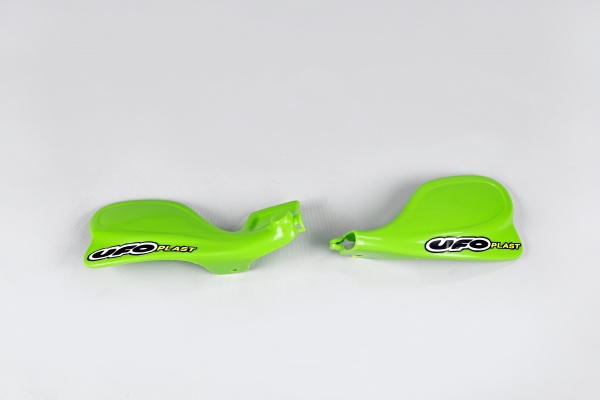 Handguards green for Kawasaki KX 125 (1997-99) - KX 250 (1997-99) - KX 500 (1997-99) - REPLICA PLASTICS - KA03709-026 - Ufo P...