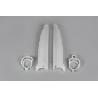 Fork Slider Protectors neutral for Kawasaki KX 125 (1996-03) - KX 250 (1996-03) - KX 500 (1996-03) - REPLICA PLASTICS - KA037...