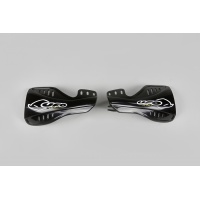 Handguards black for Kawasaki KXF 250 (2005-20) - REPLICA PLASTICS - KA03759-001 - Ufo Plast