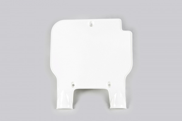 Front Number Plate white for Kawasaki KX 125 (1989-95) - KX 250 (1989-95) - KX 500 (1989-95) - REPLICA PLASTICS - KA02720-047...