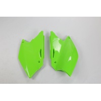 Side Panels green for Kawasaki KXF 250 (2004-05) - REPLICA PLASTICS - KA03755-026 - Ufo Plast