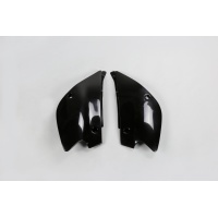 Side Panels black for Kawasaki KX 85 (1998-13) - KX 100 (2001-13) - REPLICA PLASTICS - KA03714-001 - Ufo Plast