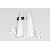 Fork Slider Protector + Quick Starter neutral for Kawasaki KX 85 (2001-13) - REPLICA PLASTICS - KA03777-280 - Ufo Plast