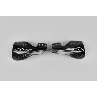 Handguards black for Kawasaki KX 125 (2004-08) - KX 250 (2004-08) - REPLICA PLASTICS - KA03764-001 - Ufo Plast