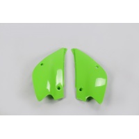 Side Panels green for Kawasaki KX 85 (1998-13) - KX 100 (2001-13) - REPLICA PLASTICS - KA03714-026 - Ufo Plast