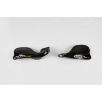 Handguards black for Kawasaki KX 125 (2000-08) - KX 250 (2000-08) - REPLICA PLASTICS - KA03728-001 - Ufo Plast