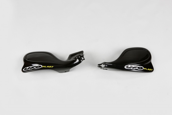 Handguards black for Kawasaki KX 125 (2000-08) - KX 250 (2000-08) - REPLICA PLASTICS - KA03728-001 - Ufo Plast