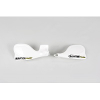 Handguards white for Kawasaki KX 125 (2000-08) - KX 250 (2000-08) - REPLICA PLASTICS - KA03728-047 - Ufo Plast