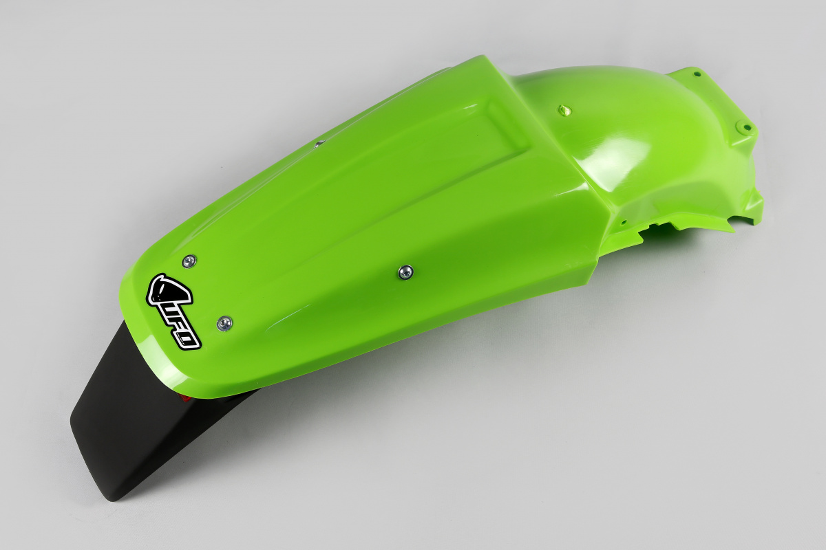 Rear Fender green for Kawasaki KX 125 (1990-91) - KX 250 (1990-91) - REPLICA PLASTICS - KA02736-026 - Ufo Plast