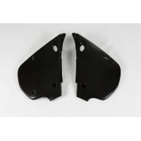 Side Panels black for Kawasaki KX 80 (1991-97) - REPLICA PLASTICS - KA02760-001 - Ufo Plast