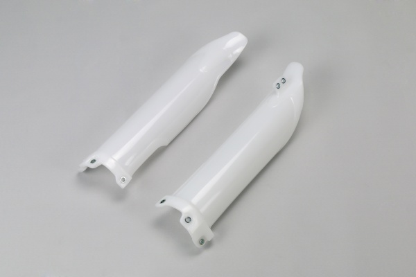 Fork Slider Protectors neutral for Kawasaki KXF 250 (2009-25) - KXF 450 (2009-25) - REPLICA PLASTICS - KA04701-280 - Ufo Plast