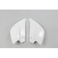 Side Panels white for Kawasaki KX 85 (1998-13) - KX 100 (2001-13) - REPLICA PLASTICS - KA03714-047 - Ufo Plast