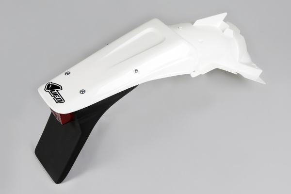 Rear Fender white for Kawasaki KX 125 (1999-02) - KX 250 (1999-02) - REPLICA PLASTICS - KA03724-047 - Ufo Plast