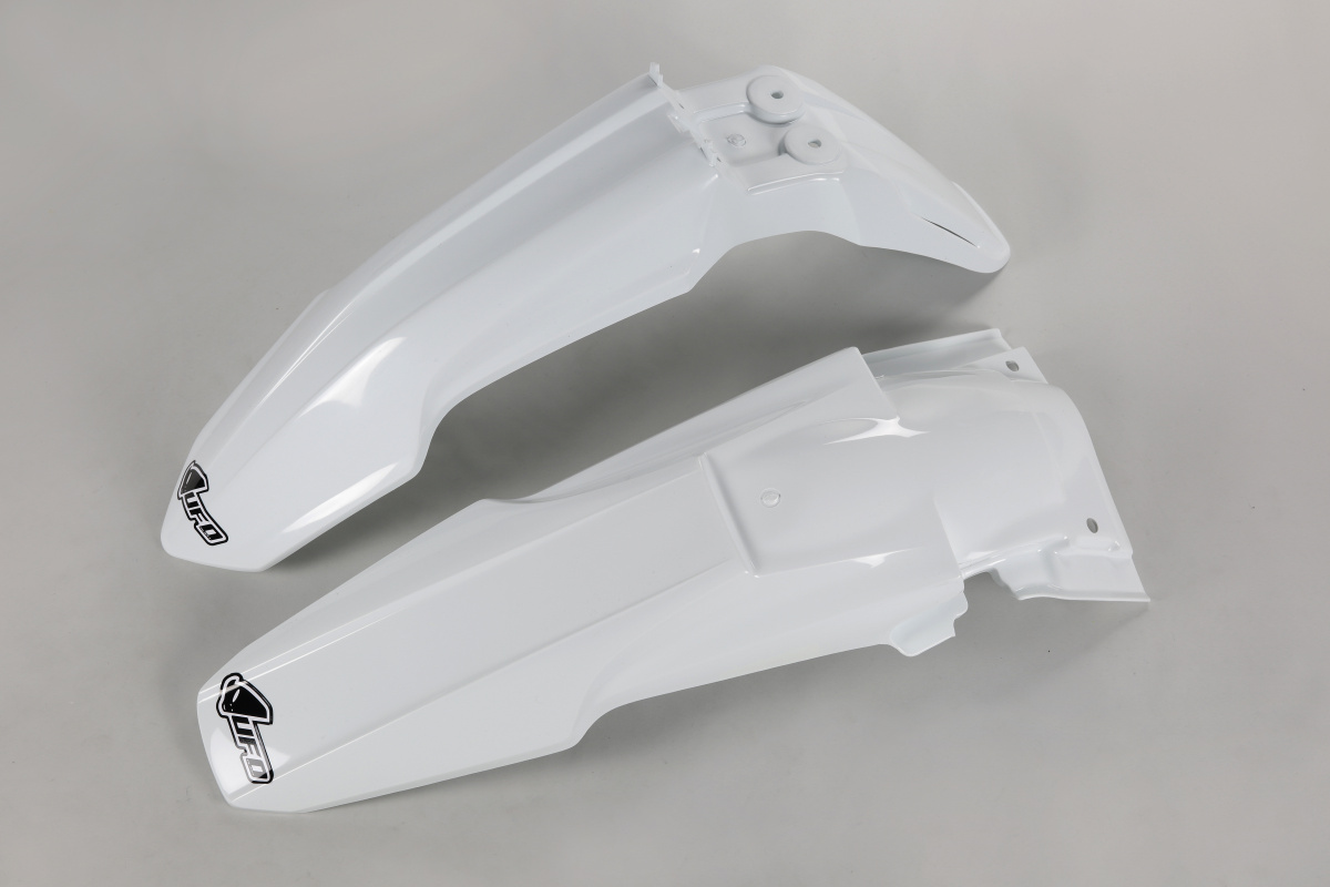 Fenders Kit white for Suzuki RMZ 450 (2008-12) - REPLICA PLASTICS - SUFK409-041 - Ufo Plast