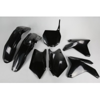 Plastic Kit black for Suzuki RMZ 450 (2005-06) - REPLICA PLASTICS - SUKIT404-001 - Ufo Plast