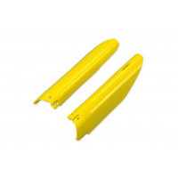 Fork Slider Protectors yellow for Suzuki RMZ 250 (2007-25) - RM 125 (2007-25) - RM 250 (2007-25) - RMZ 450 (2007-25) - REPLIC...