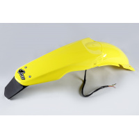 Rear Fender yellow for Suzuki RM 125 (2001-25) - RM 250 (2001-25) - REPLICA PLASTICS - SU04907-102 - Ufo Plast