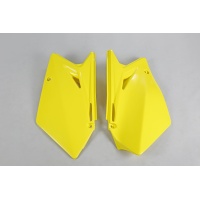 Side Panels yellow for Suzuki RMZ 450 (2007) - REPLICA PLASTICS - SU04906-102 - Ufo Plast