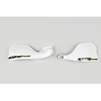 Handguards white for Yamaha YZ 125 (2001-25) - YZ 250 (2001-25) - REPLICA PLASTICS - YA03831-046 - Ufo Plast