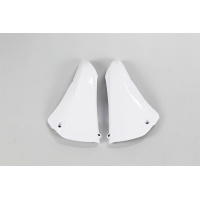 Radiator Covers white for Yamaha YZF 450 (2010-13) - REPLICA PLASTICS - YA04823-046 - Ufo Plast