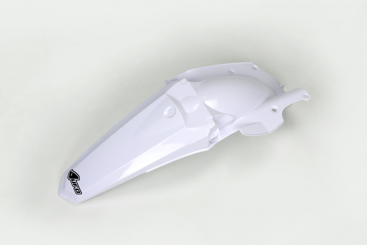 Rear Fender white for Yamaha YZF 250 (2014-18) - YZF 450 (2014-17) - REPLICA PLASTICS - YA04840-046 - Ufo Plast