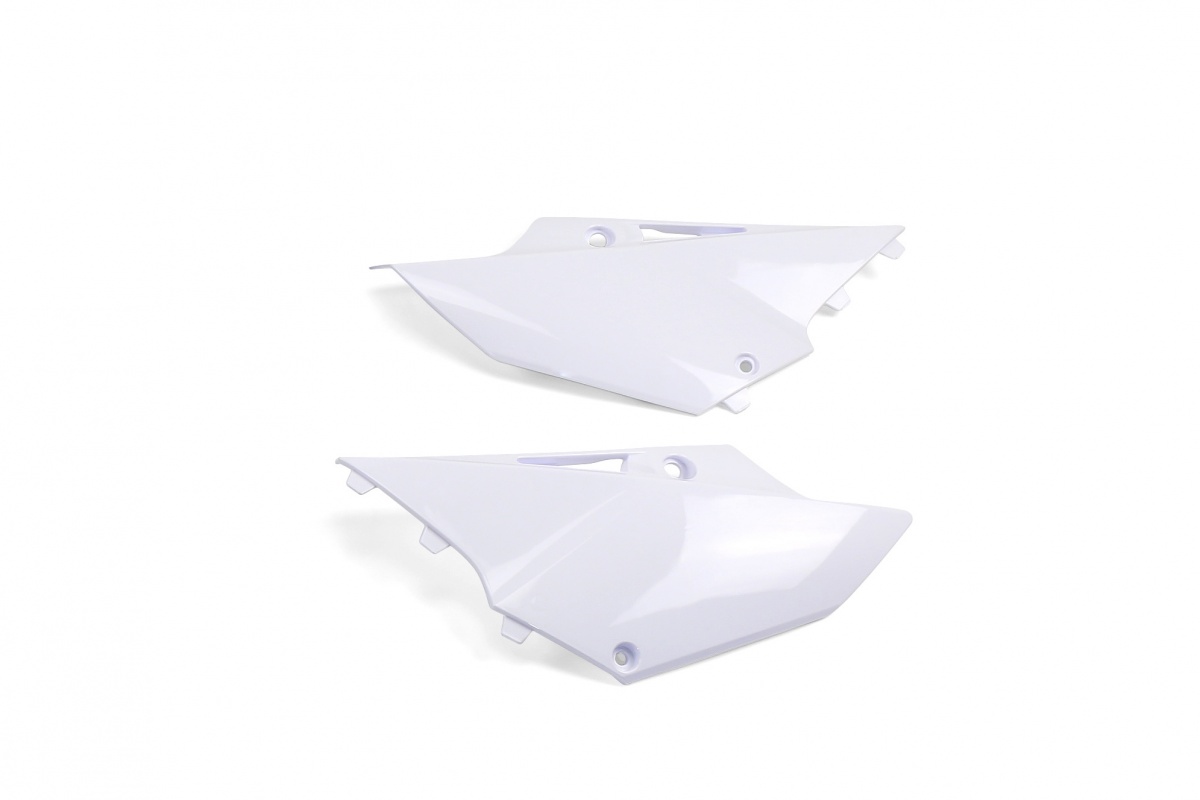 Side panels - white 046 - Yamaha - REPLICA PLASTICS - YA04842-046 - UFO Plast