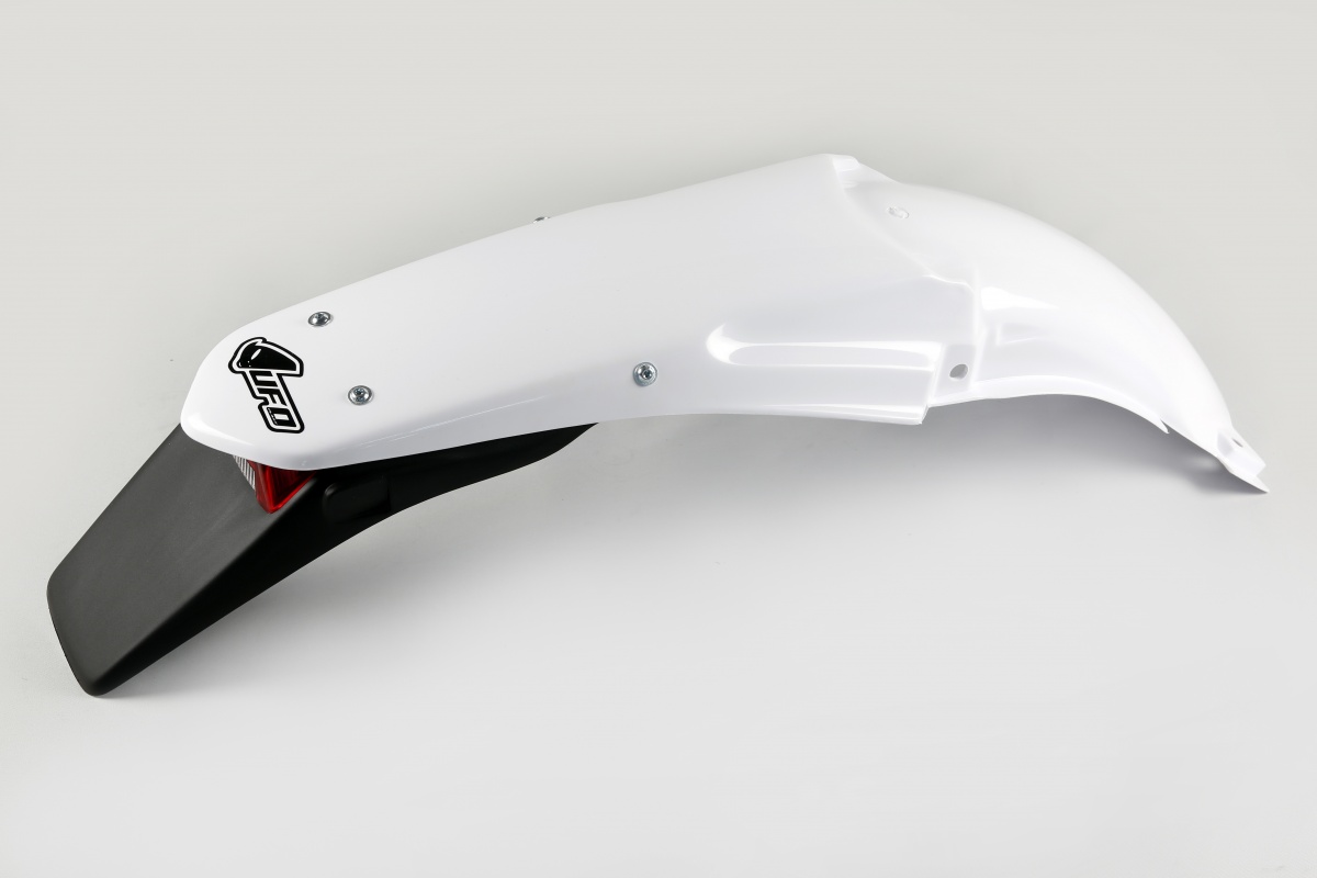 Rear fender / Enduro - white 046 - Yamaha - REPLICA PLASTICS - YA03849-046 - UFO Plast