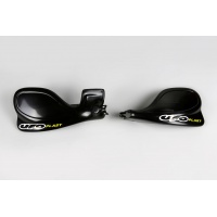 Handguards black for Yamaha WRF 250 (2003-19) - WRF 450 (2003-25) - REPLICA PLASTICS - YA03869-001 - Ufo Plast