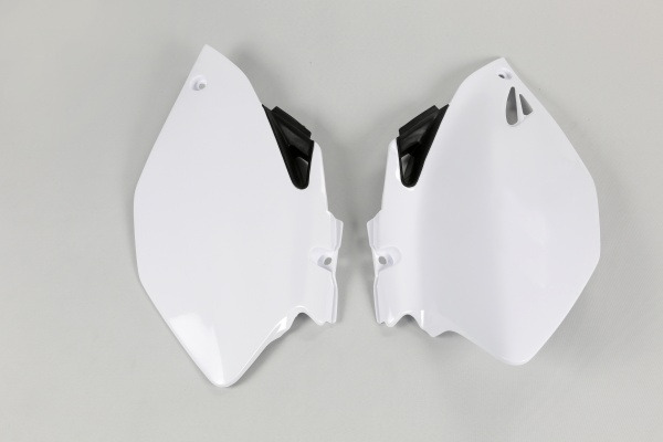 Side panels - white 046 - Yamaha - REPLICA PLASTICS - YA03883-046 - UFO Plast