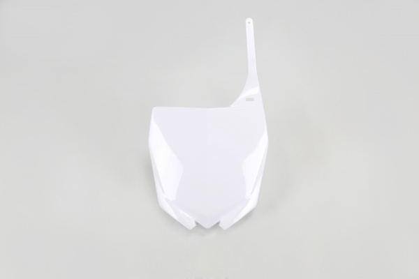 Front number plate / Restyling - white 046 - Yamaha - REPLICA PLASTICS - YA04832-046 - UFO Plast