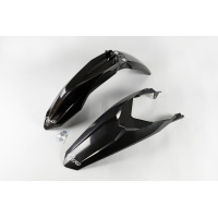 Fenders Kit black for Husqvarna TC 85 (2014-17) - REPLICA PLASTICS - HUFK619-001 - Ufo Plast