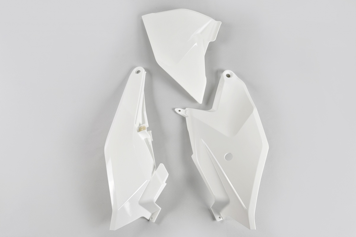 Side panels - white 047 - Ktm - REPLICA PLASTICS - KT04086-047 - UFO Plast