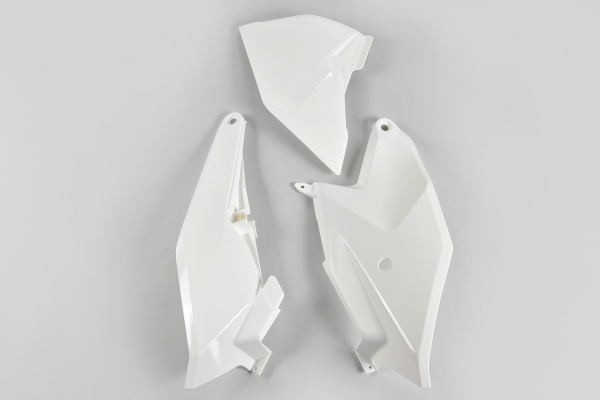 Side panels - white 047 - Ktm - REPLICA PLASTICS - KT04086-047 - UFO Plast