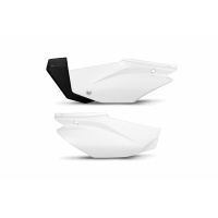 Side Panels white for Honda CRF 110F (2019-25) - REPLICA PLASTICS - HO05601-041 - Ufo Plast