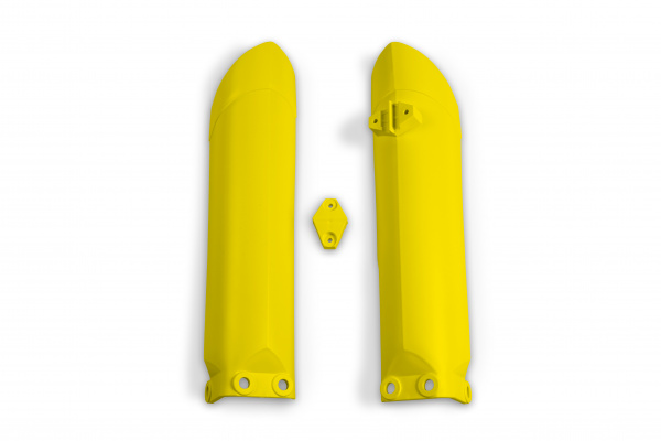 Fork Slider Protectors yellow for Husqvarna TC 85 (2014-17) - REPLICA PLASTICS - HU03381-103 - Ufo Plast