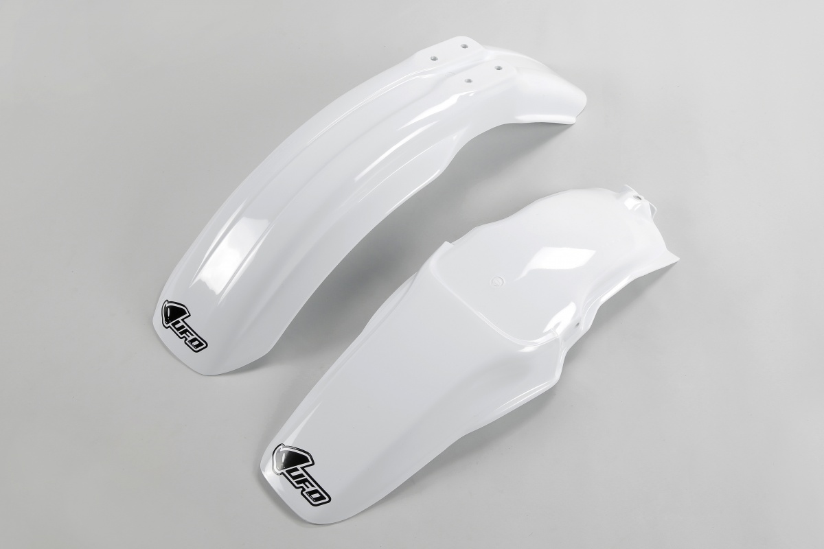 Fenders Kit white for Honda CR 85 (2003-25) - REPLICA PLASTICS - HOFK109-041 - Ufo Plast